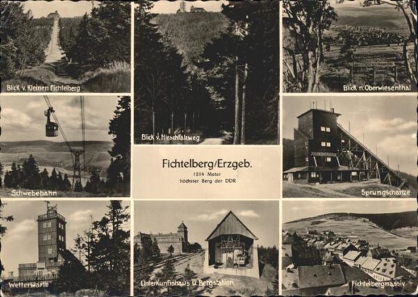 Seilbahn Fichtelberg/Erzgebirge Sprungschanze We