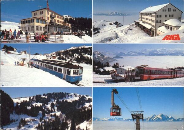 Zahnradbahn Seilbahn Rigi
