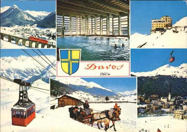 Seilbahn Pferdeschlitten Davos Zahnradbahn