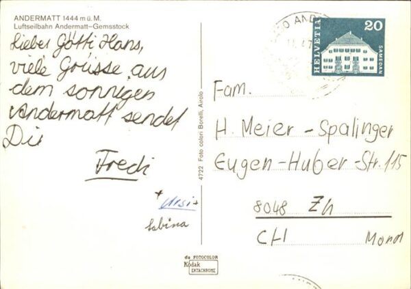 Seilbahn Andermatt – Bild 2