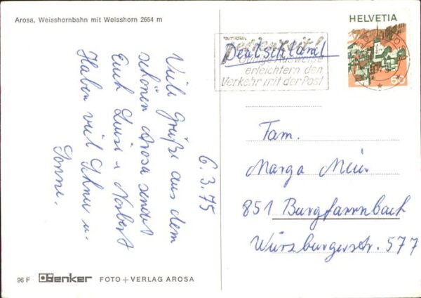 Seilbahn Arosa Weisshorn – Bild 2