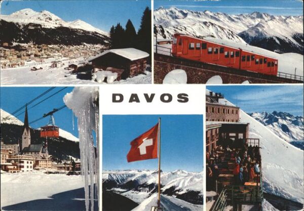Zahnradbahn Seilbahn Davos