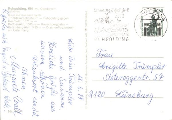 Seilbahn Ruhpolding Oberbayern Pferdekutsche Dra – Bild 2
