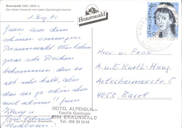 Seilbahn Braunwald Schlitten – Bild 2