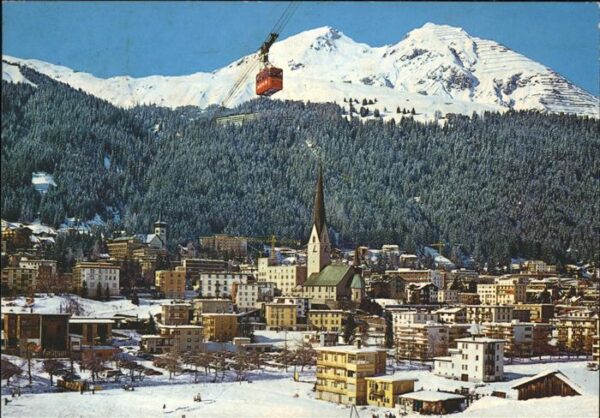 Seilbahn Davos Schatzalp Schiahörner