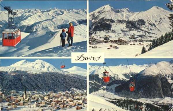 Seilbahn Davos Parsenn Strela Brämabüel
