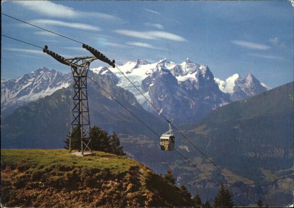 Seilbahn Hasliberg-Käserstatt Wetterhorngruppe