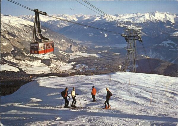 Seilbahn Crap Sogn Gion Skifahren Flims-Laax