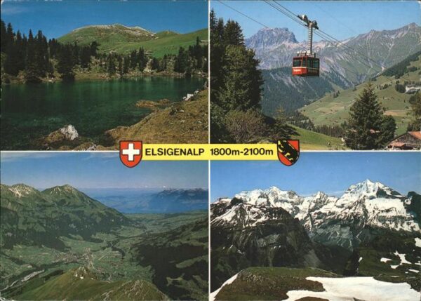 Seilbahn Elsigenalp Frutigen Elsighorn