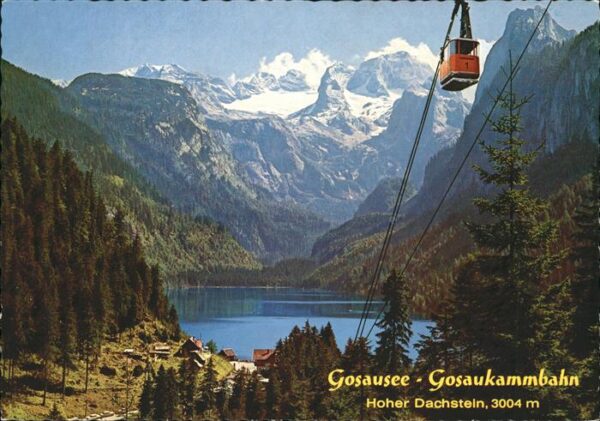 Seilbahn Gosausee-Gosaukammbahn