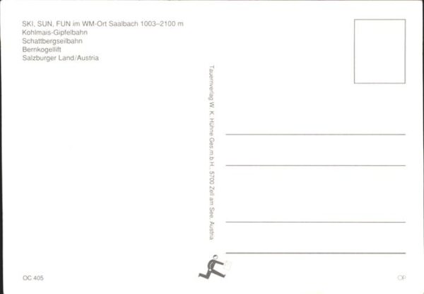 Seilbahn Sessellift Saalbach – Bild 2