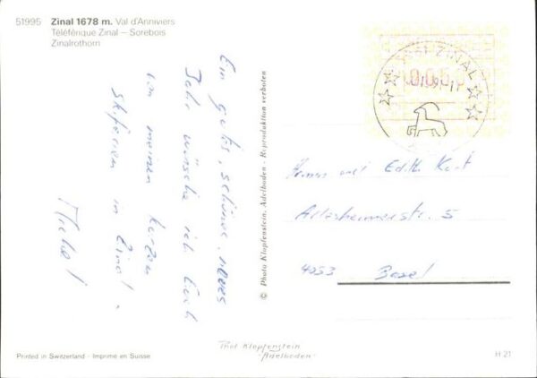 Seilbahn Zinal Val d_Anniviers – Bild 2