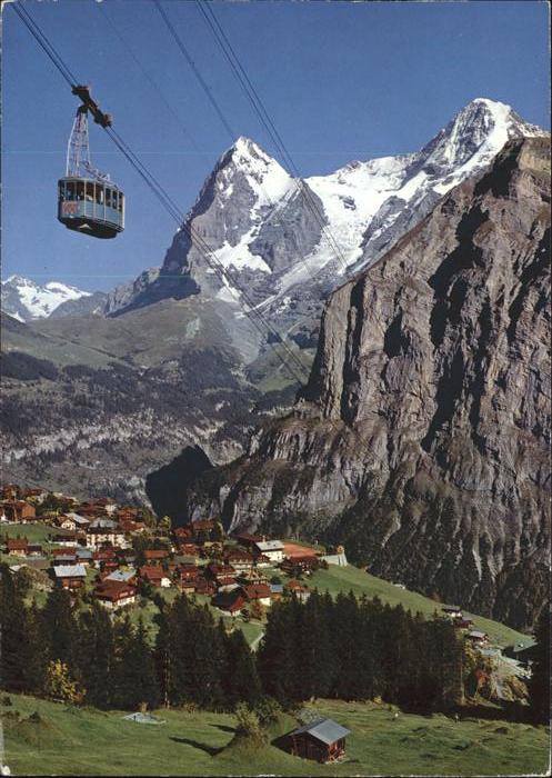 Seilbahn Interlaken Mürren Eiger Mönch