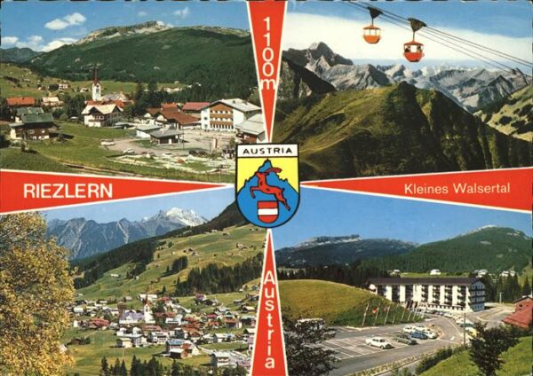 Seilbahn Riezlern Österreich Walsertal