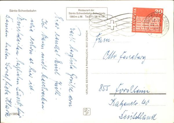 Seilbahn Säntis – Bild 2