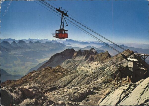 Seilbahn Säntis Churfirsten Glarneralpen