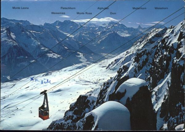 Seilbahn Fiesch-Eggishorn Monte Leone