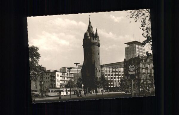 Strassenbahn Eschenheimer Turm Frankfurt am Main