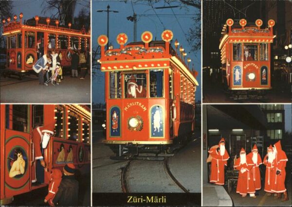 Strassenbahn Märlitram Zürich Weihnachten