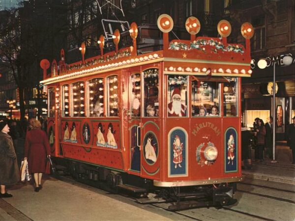 Strassenbahn Zürich Märlitram Bahnhofstrasse Weihnac