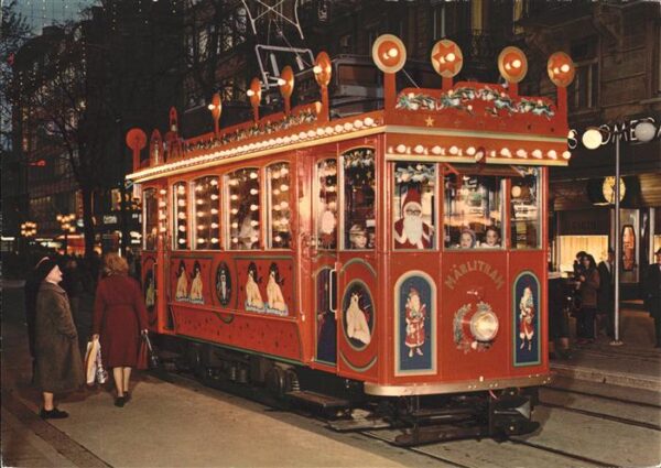 Strassenbahn Zürich Bahnhofstrasse Märlitram Weihnac