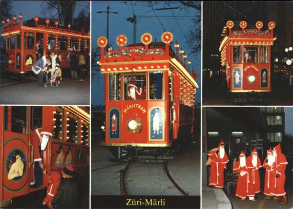 Strassenbahn Zürich Märlitram Weihnachten