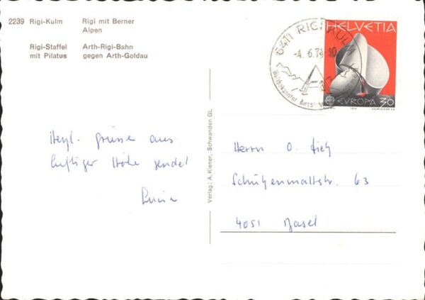 Zahnradbahn Rigi-Kulm Pilatus Arth-Goldau – Bild 2