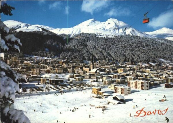 Seilbahn Davos-Platz  Schatzalp Strela Schiahorn