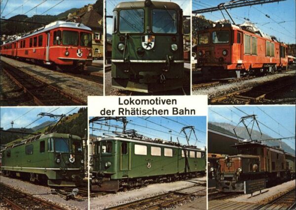 Lokomotive Rhätischen Bahn