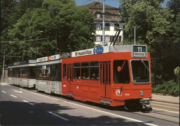 Strassenbahn 2028 und 2305 Stadt Zürich Rehalp