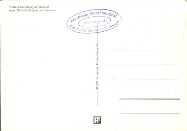 Seilbahn Klosters-Gotschnagrat Silvrettagruppe C – Bild 2