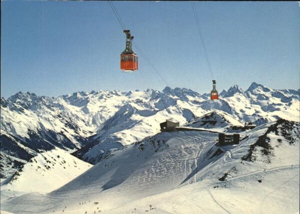 Seilbahn Weissfluhjoch-Weissfluhgipfel Davos