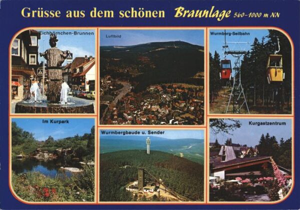 Seilbahn Braunlage Eichhörnchen-Brunnen