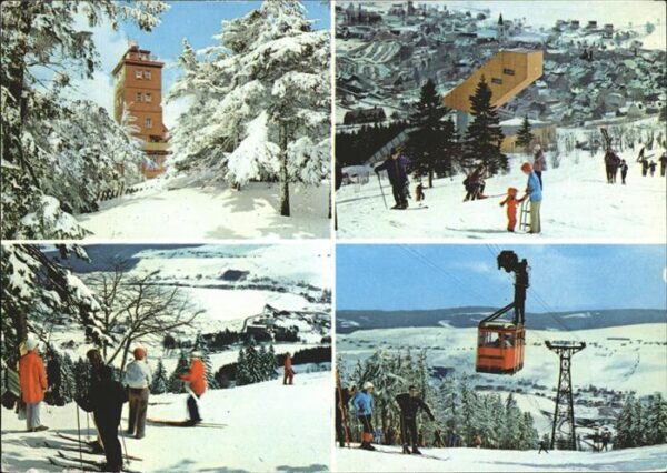 Seilbahn Sprungschanze Wetterwarte Oberwiesentha