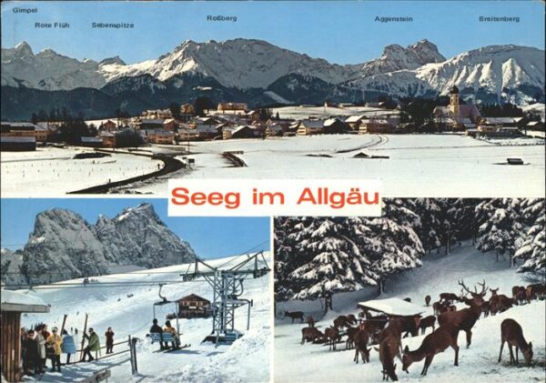 Sessellift Hirsche Seeg im Allgäu Roßberg