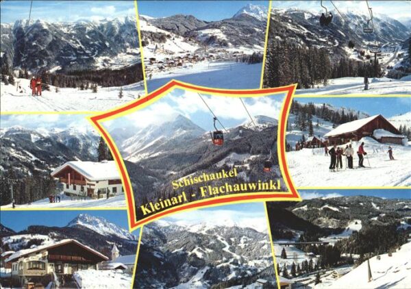 Skifahren Seilbahn Kleinarl-Flachauwinkl