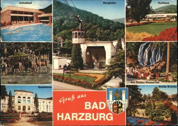 Seilbahn Bad Harzburg Juliusbad Rotwild Radau-Wa