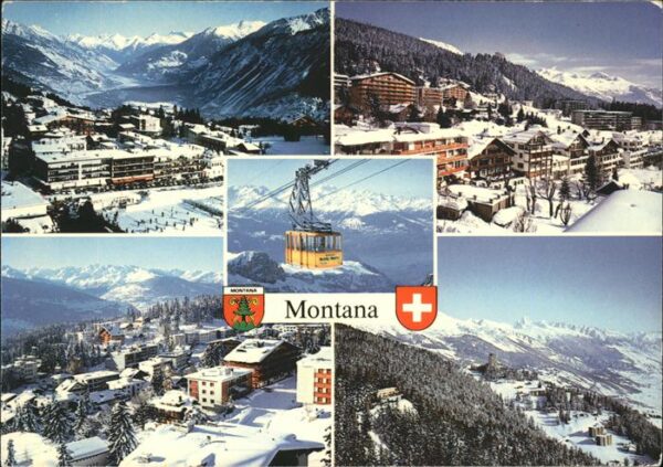Seilbahn Montana Alpes Valaisannes