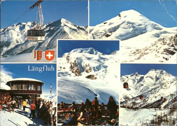 Seilbahn Längfluh Saas-Tal