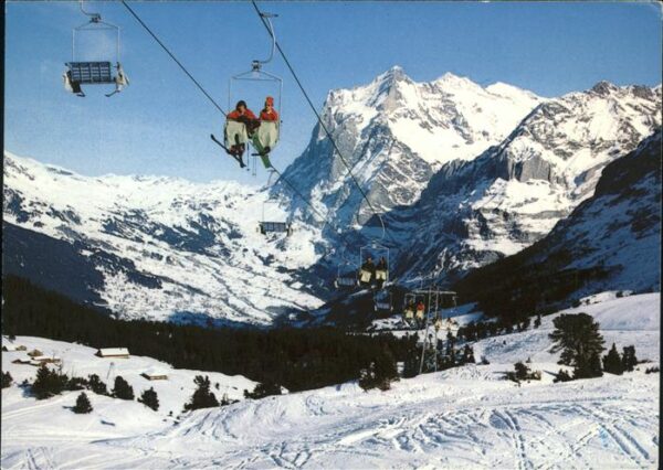 Sessellift Arven Klein Scheidegg Wetterhorn