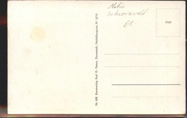 Liederkarte O Schwarzwald o Heimat Schwarzwaldhaus – Bild 2