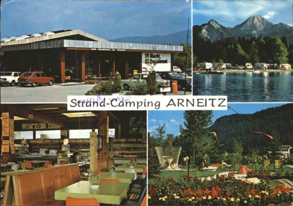 Faak am See Finkenstein Strand Camping Arneitz Minigolf