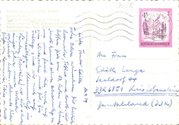 Fresach Pension Klammerhof Viehweide Kuh Wappen – Bild 2