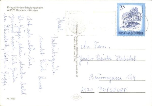 Ossiach Kriegsblinden Erholungsheim – Bild 2