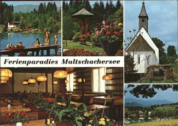 Feldkirchen Kaernten Ferienparadies Maltschachersee Badesteg