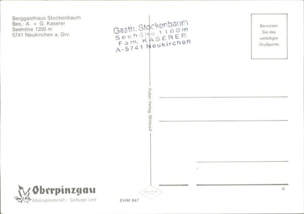 Neukirchen Grossvenediger Berggasthaus Stockenbaum Alpenpanorama – Bild 2