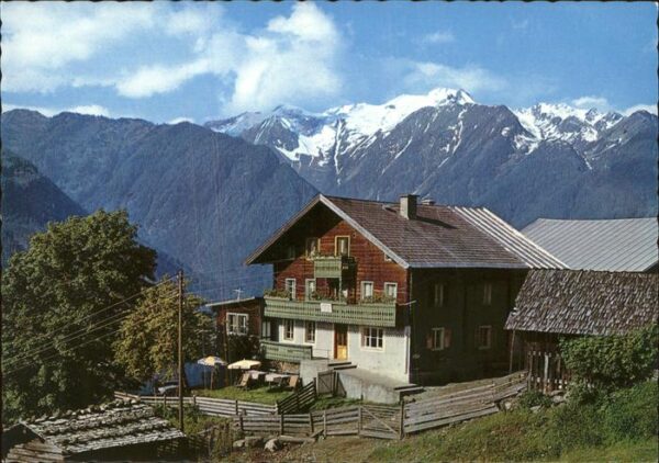 Neukirchen Grossvenediger Alpengasthof Stockenbaum Alpenpanorama