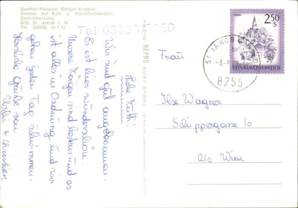 St Johann am Wimberg Gasthof Pension Berger Krutzler Kirche – Bild 2