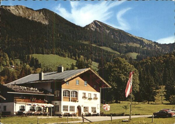 Unken Alpengasthof Heutal mit Sonntagshorn Ch
