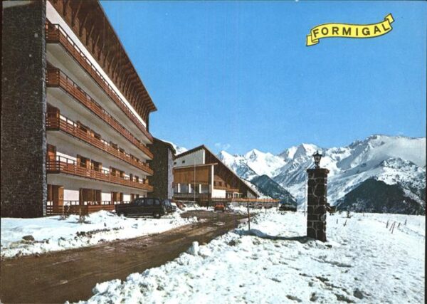 Sallent de Gallego Hotel Formigal Wintersportplatz Pyrenäe